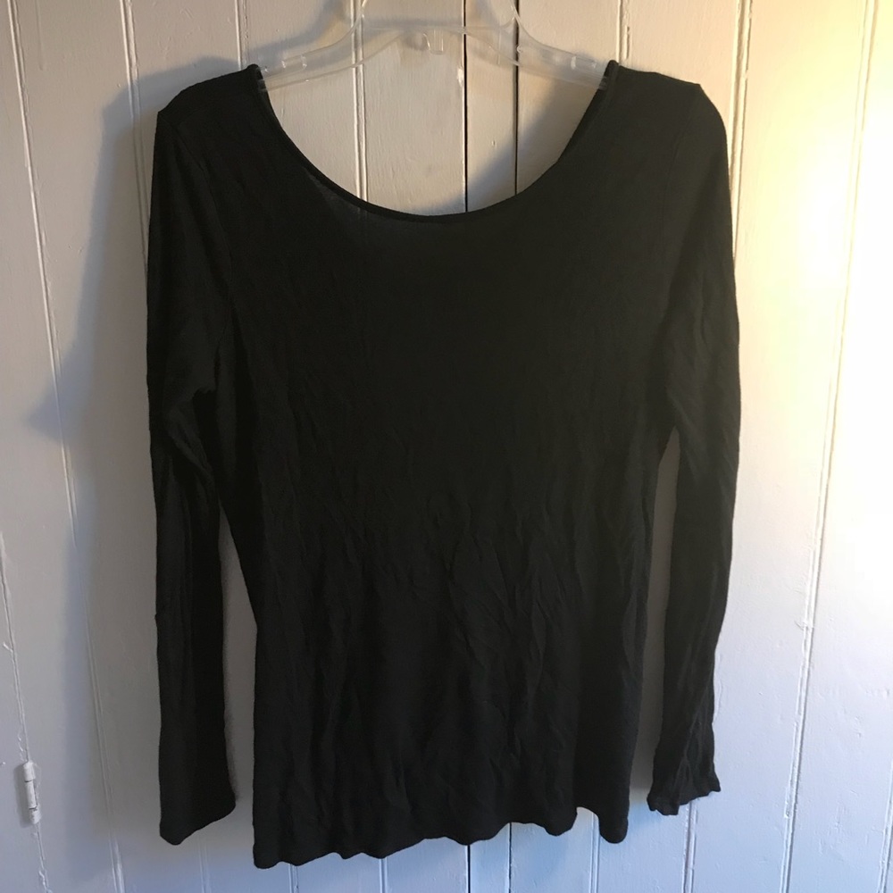 black Express shirt- can be worn in 2 ways!