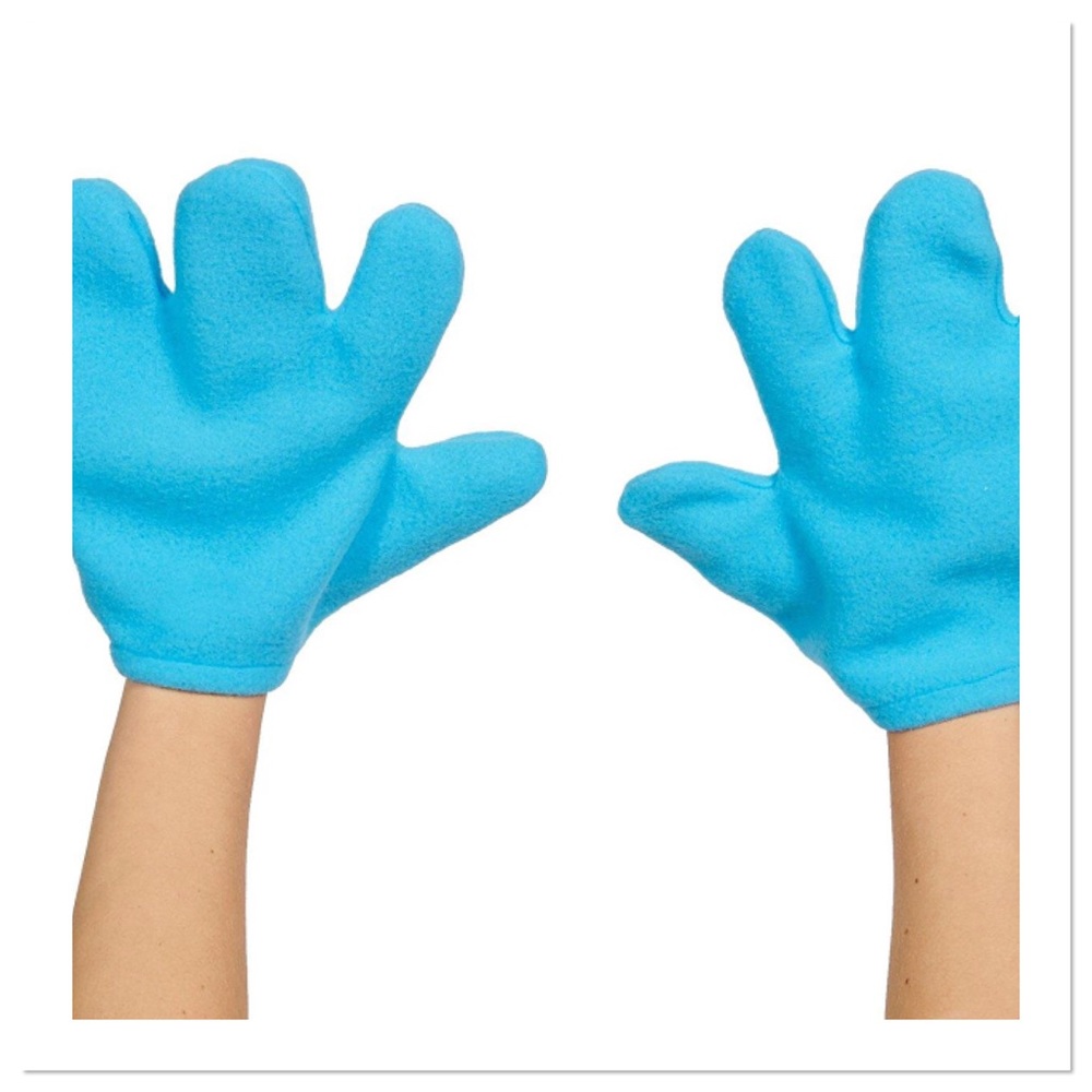 Smurf Gloves and Nose