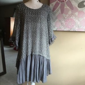 Paisley Vine Tunic Top