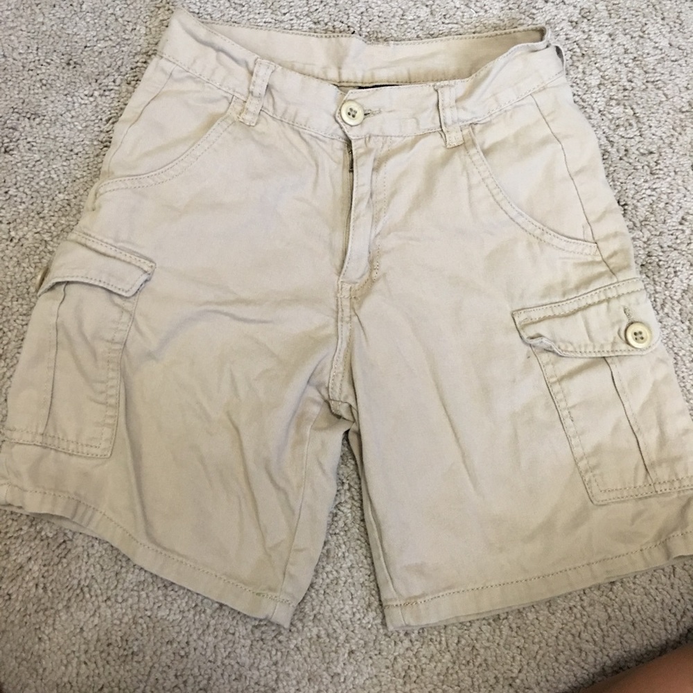 Size 8 boys Khaki shorts