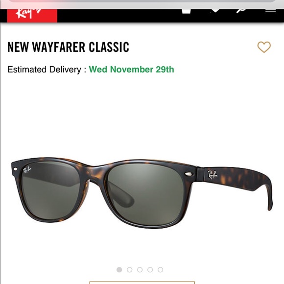 Real Ray Ban New Wayfarer Sunglasses main image 7