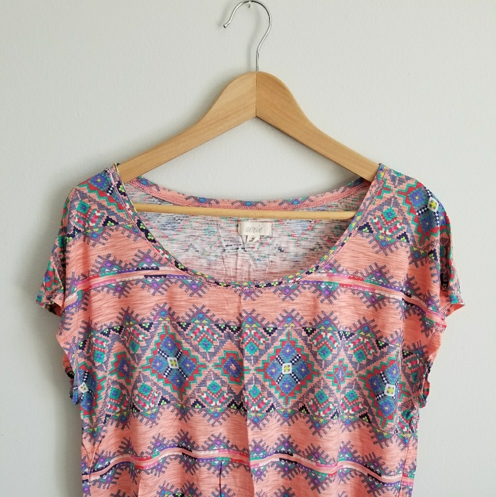 Aerie pink t shirt