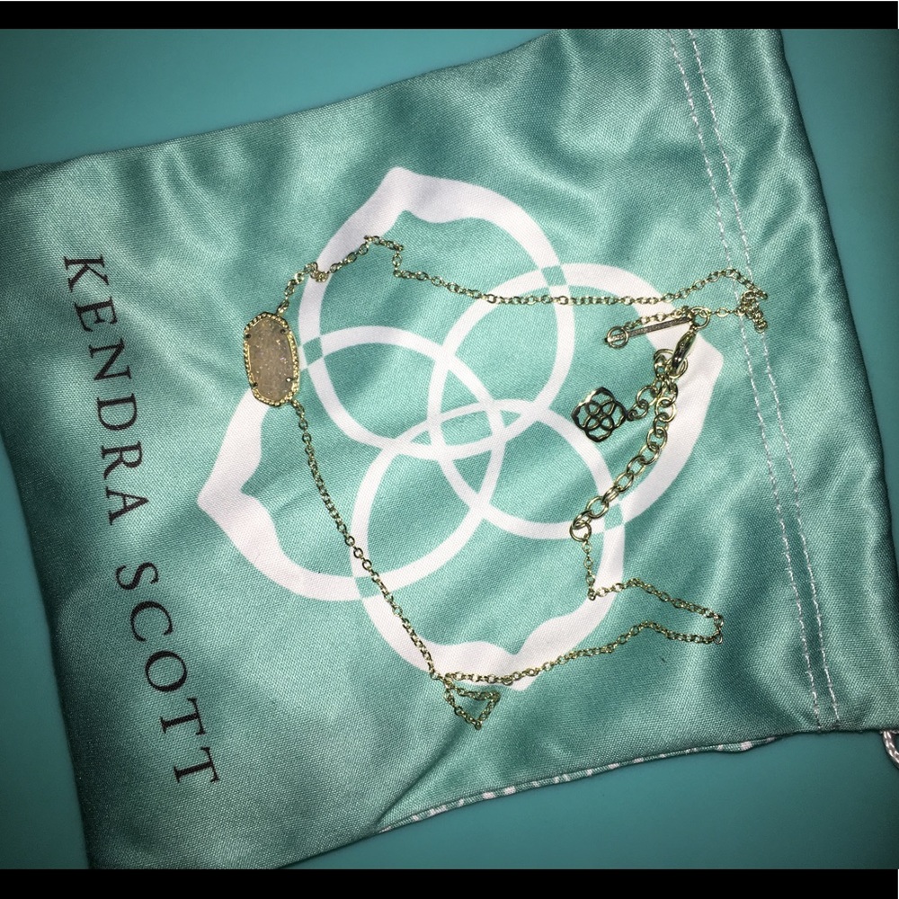 Kendra Scott Gold Pendant Necklace