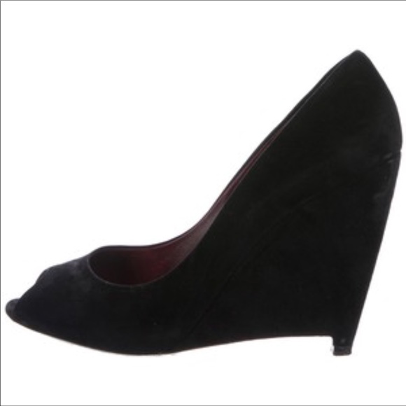 Miu Miu Shoes - Miu Miu Suede Wedges
