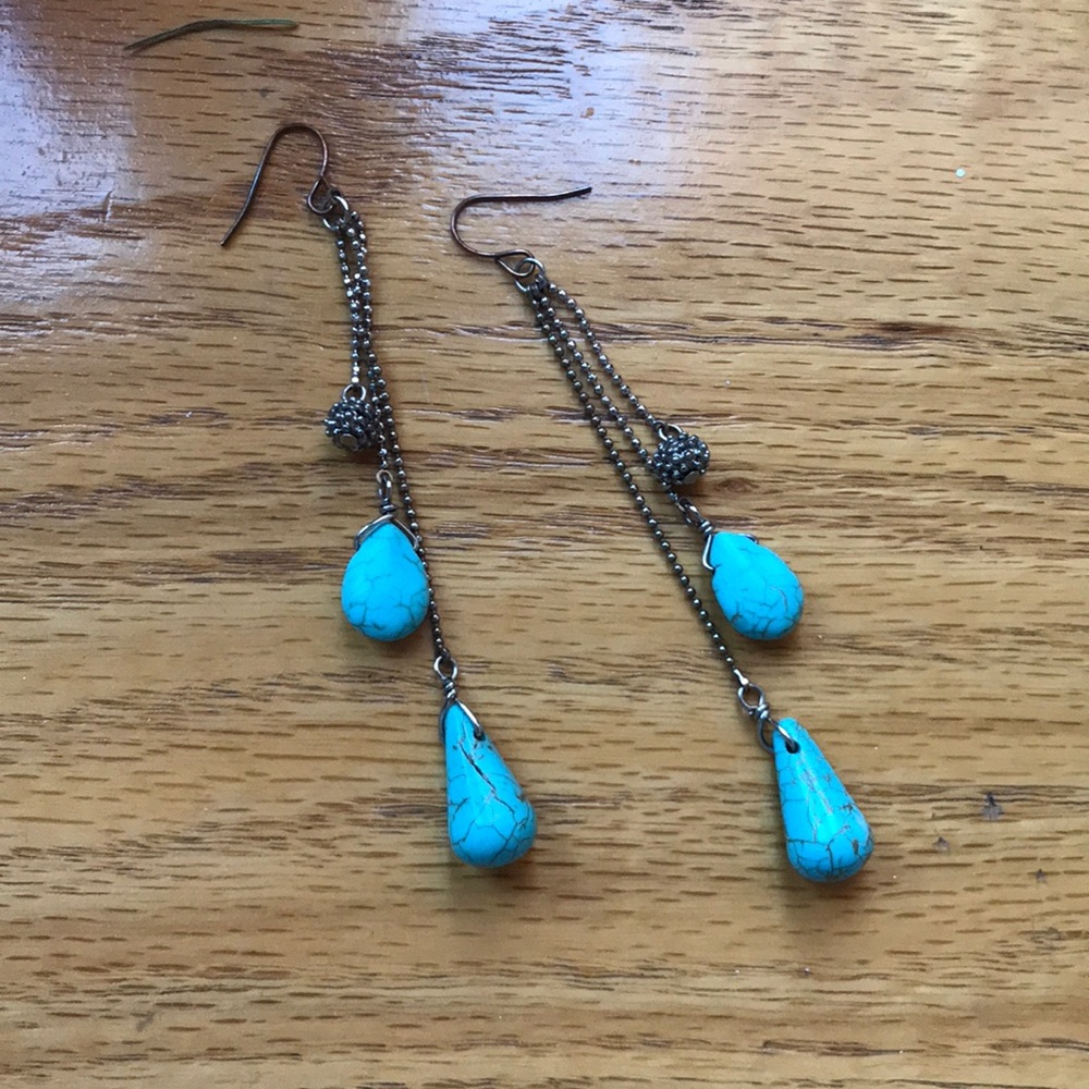 Turquoise earrings