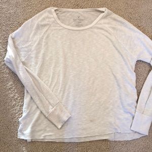American Eagle soft and sexy white long sleeve