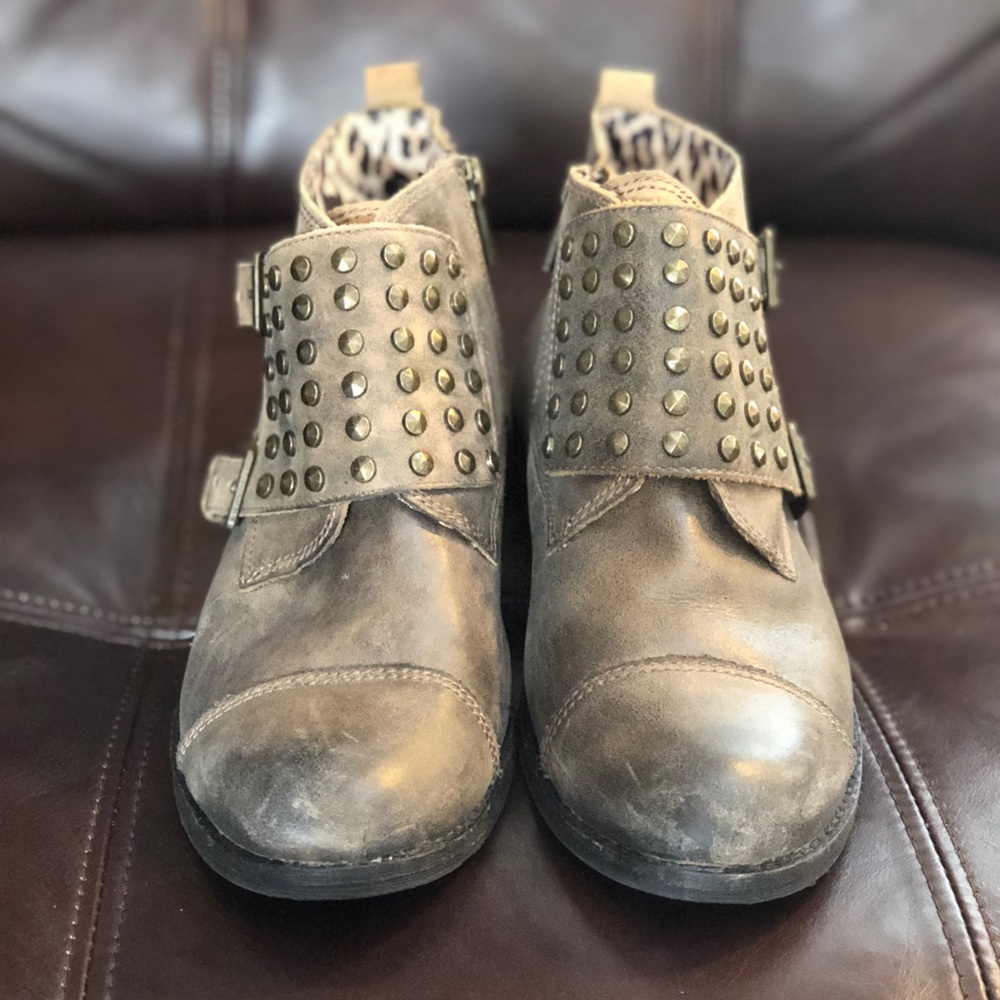 Lucky Brand Studded Booties