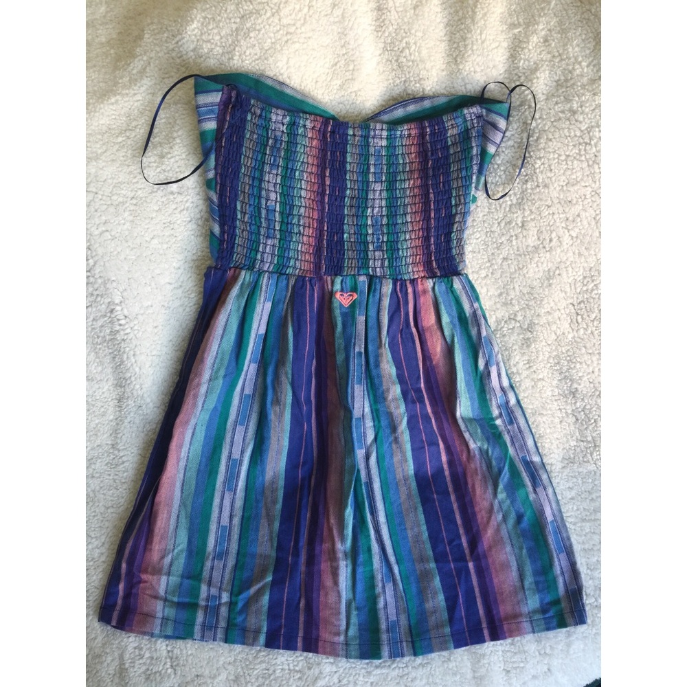 Small Strapless Roxy Dress! Aztec print 😄 - Picture 2 of 4