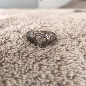 Tiffany and Co. Heart Ring with Diamond