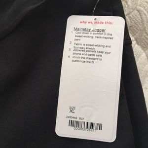 Lululemon Mainstay Jogger XL