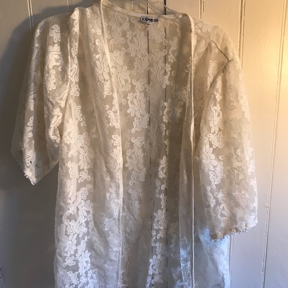 Express floral cover up