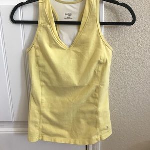 Danceskin workout tank with sports bra