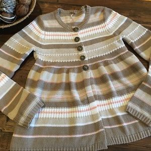 Free people Babydoll cardigan