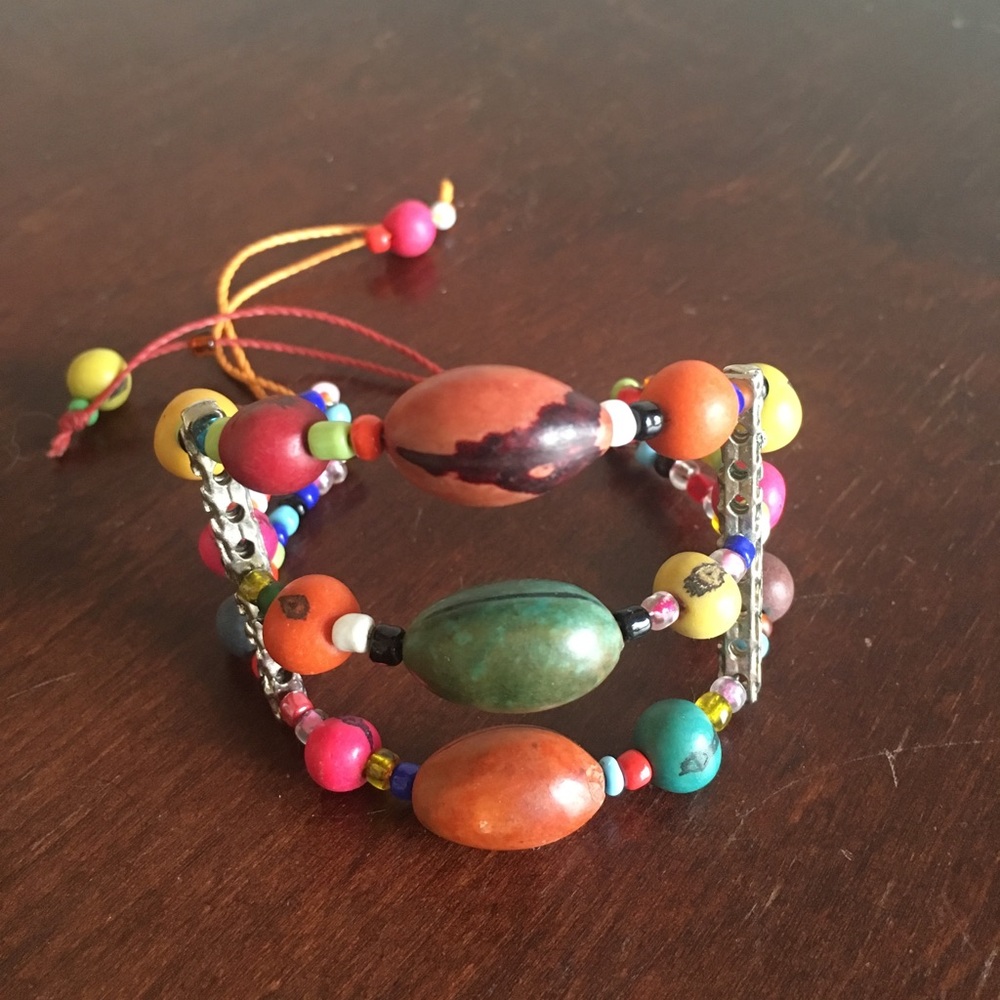 Colombian beaded bracelets