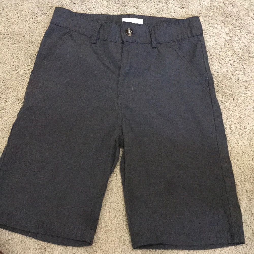 Gray size 8 boys shorts