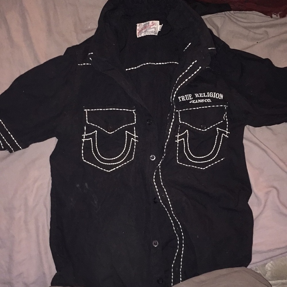 Authentic True Religion button up shirt