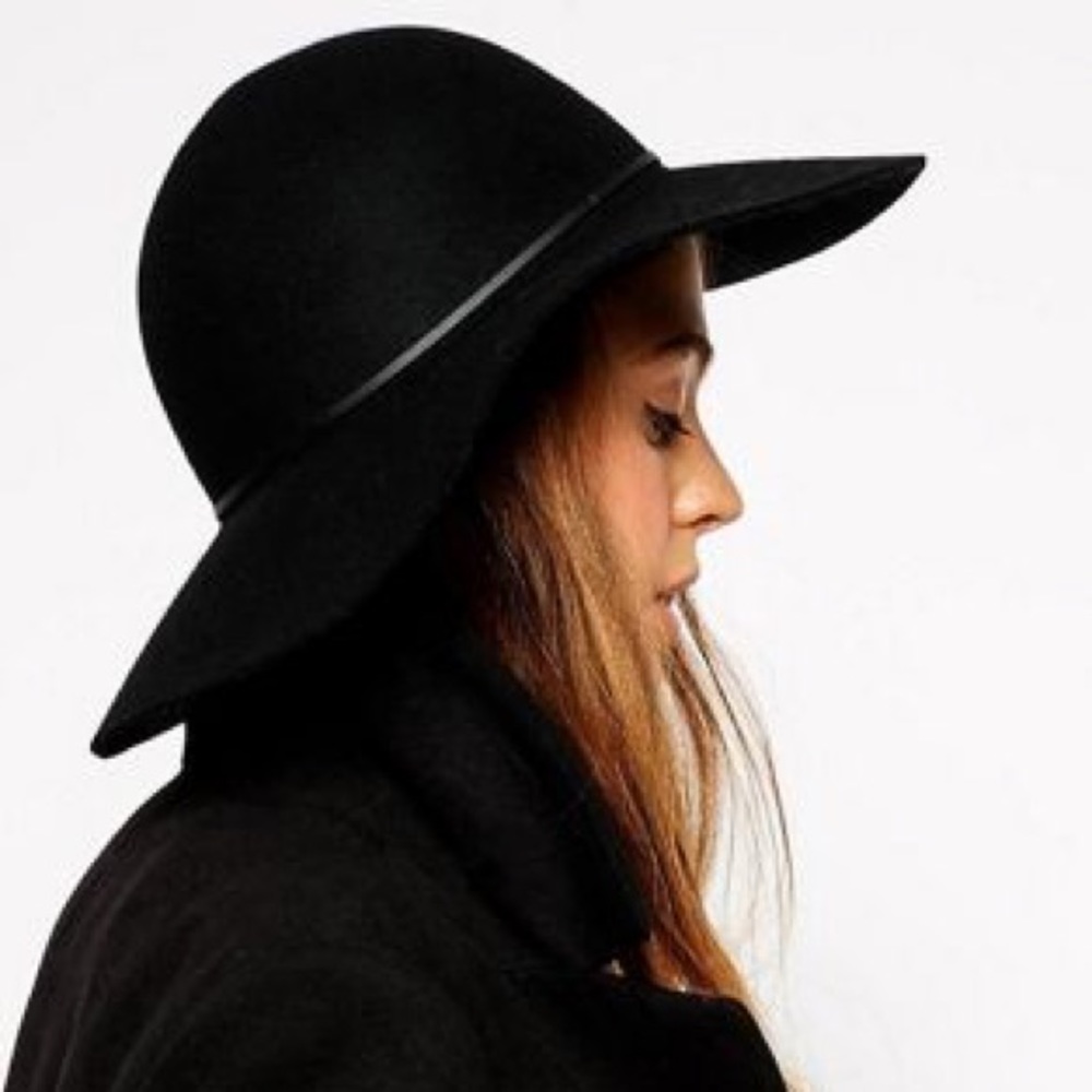 ASOS Skinny Band Felt Floppy Hat $32 SOLD OUT