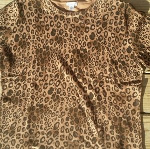 Short sleeve Bechamel knit top size large