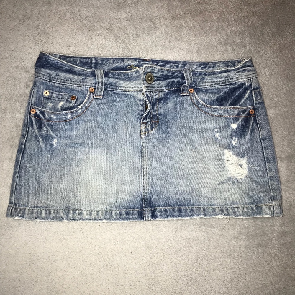 AEO Jean Mini-Skirt