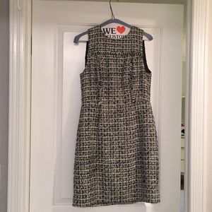 JCrew Noir Tweed Dress
