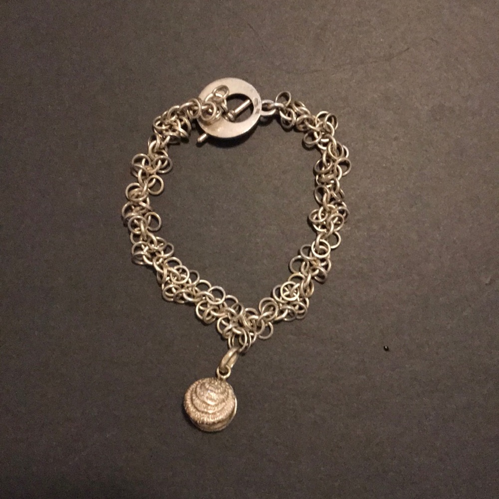 Links of London solid silver charm bracelet