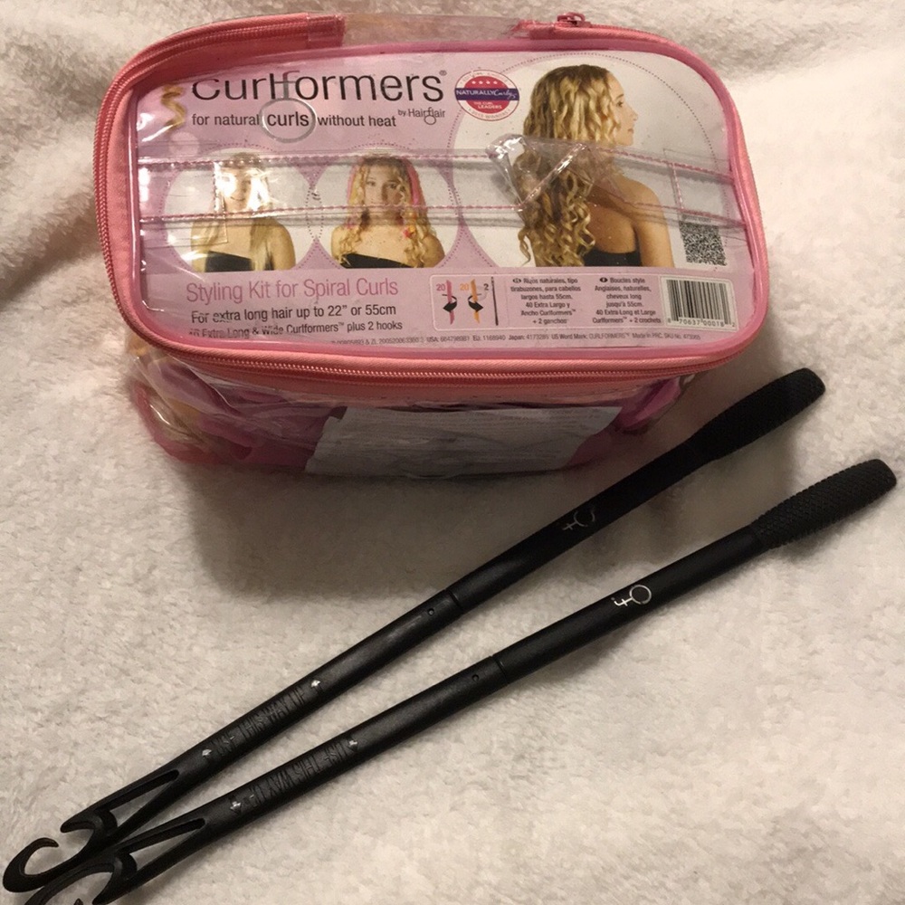 Styling kit for spiral curls