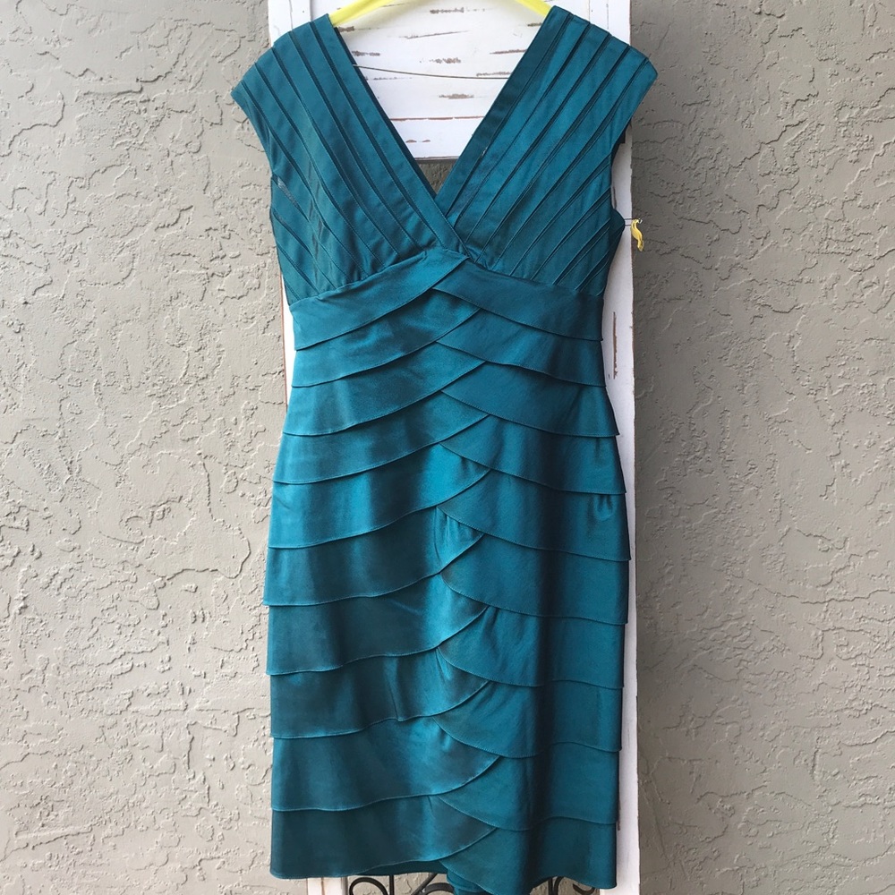 Teal Green Adrianna Pappell London Dress
