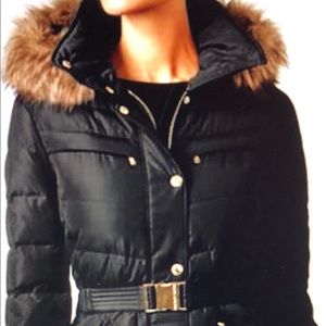 Michael Kors down faux fur winter coat.