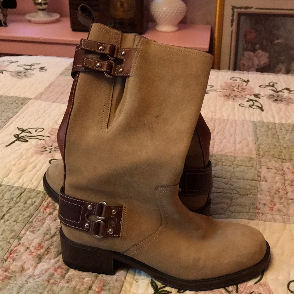 Cole Haan suede boots