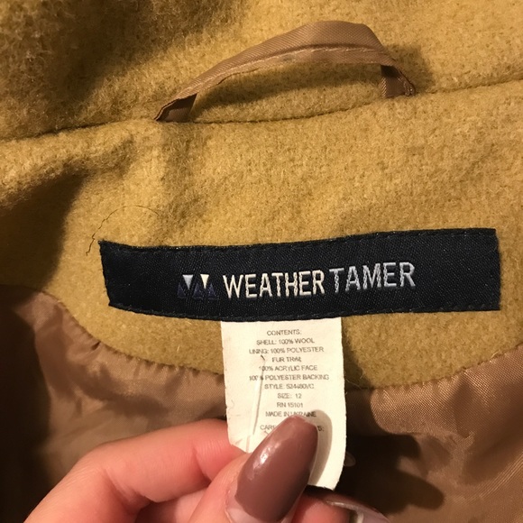 FURRY TRENCH COAT - Picture 2 of 4