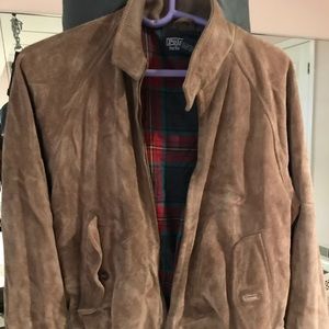 Small Ralph Lauren Suede Bomber jacket