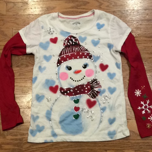 Holiday Time Other - Free! Snowman tee