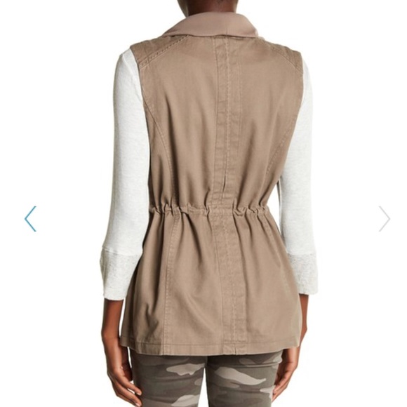 Oversized collar vest - Picture 3 of 4