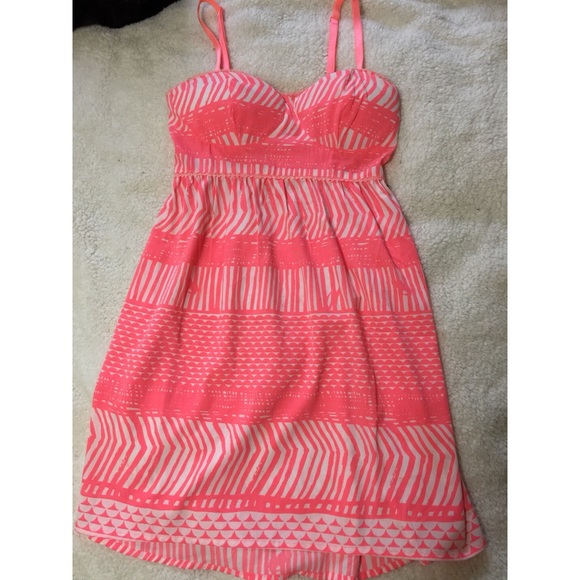 Roxy pink Aztec sundress! Size Small never worn! - Picture 1 of 8
