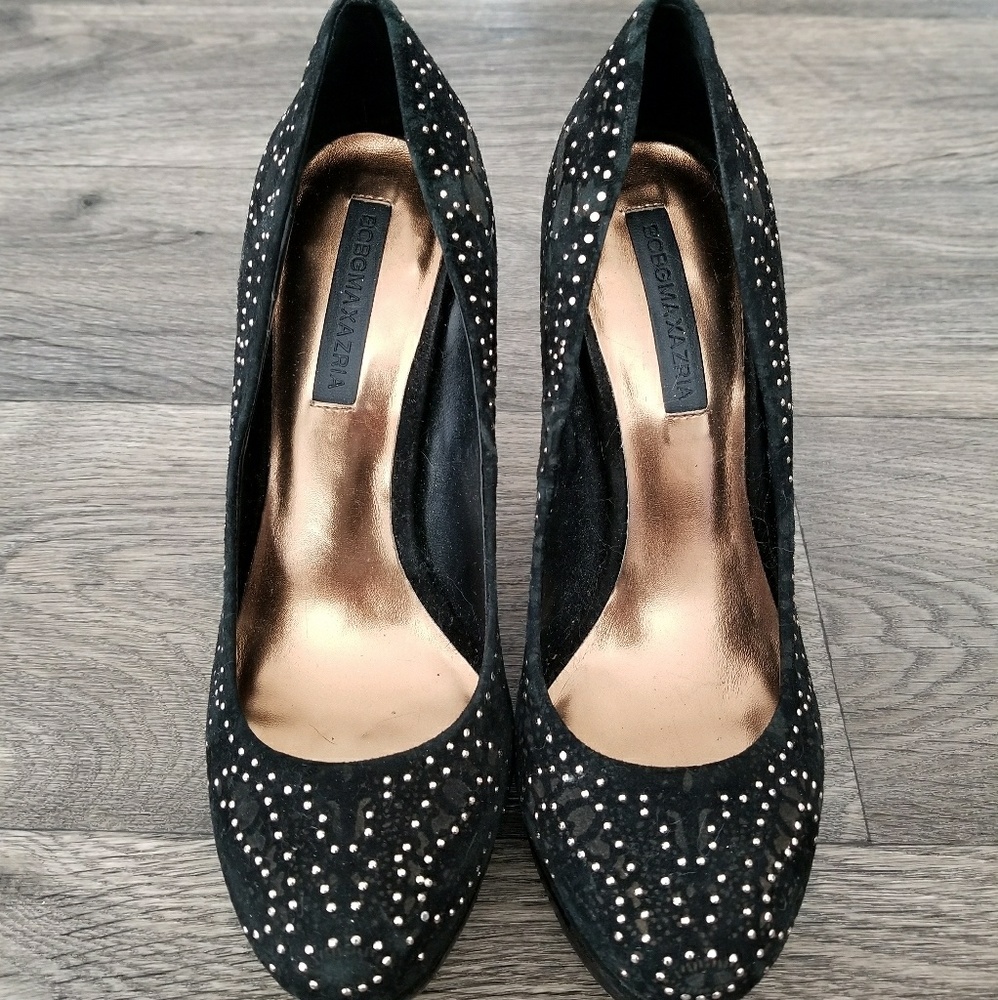 BCBG Maxazria black heels