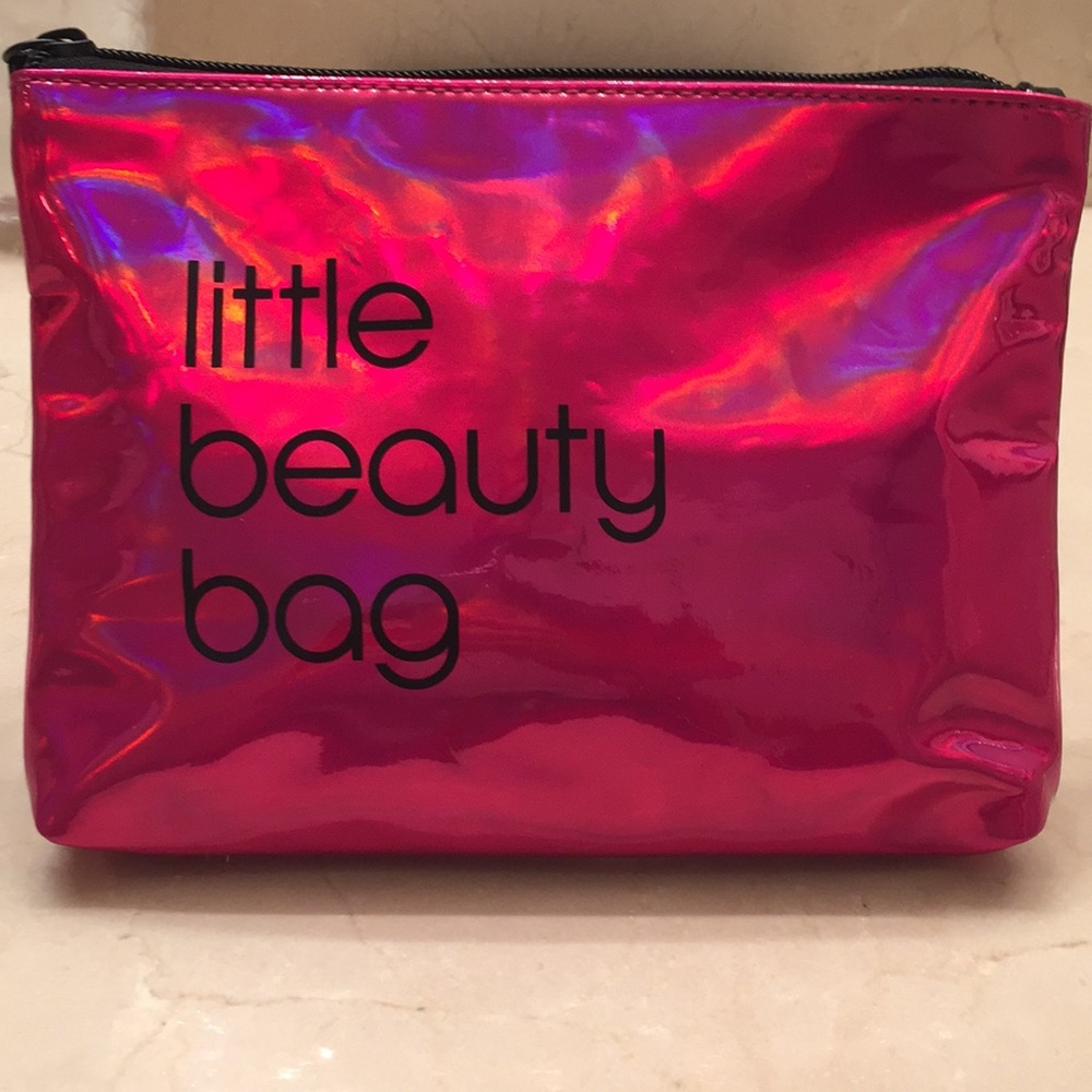 Patent Leather Bloomingdale's Makeup Bag