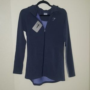 Gymshark impulse zip-up hoodie