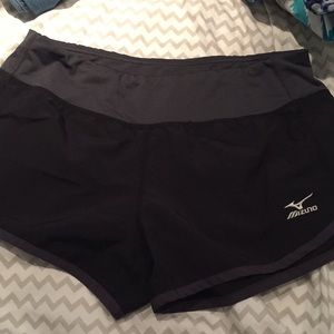 mizuno athletic shorts