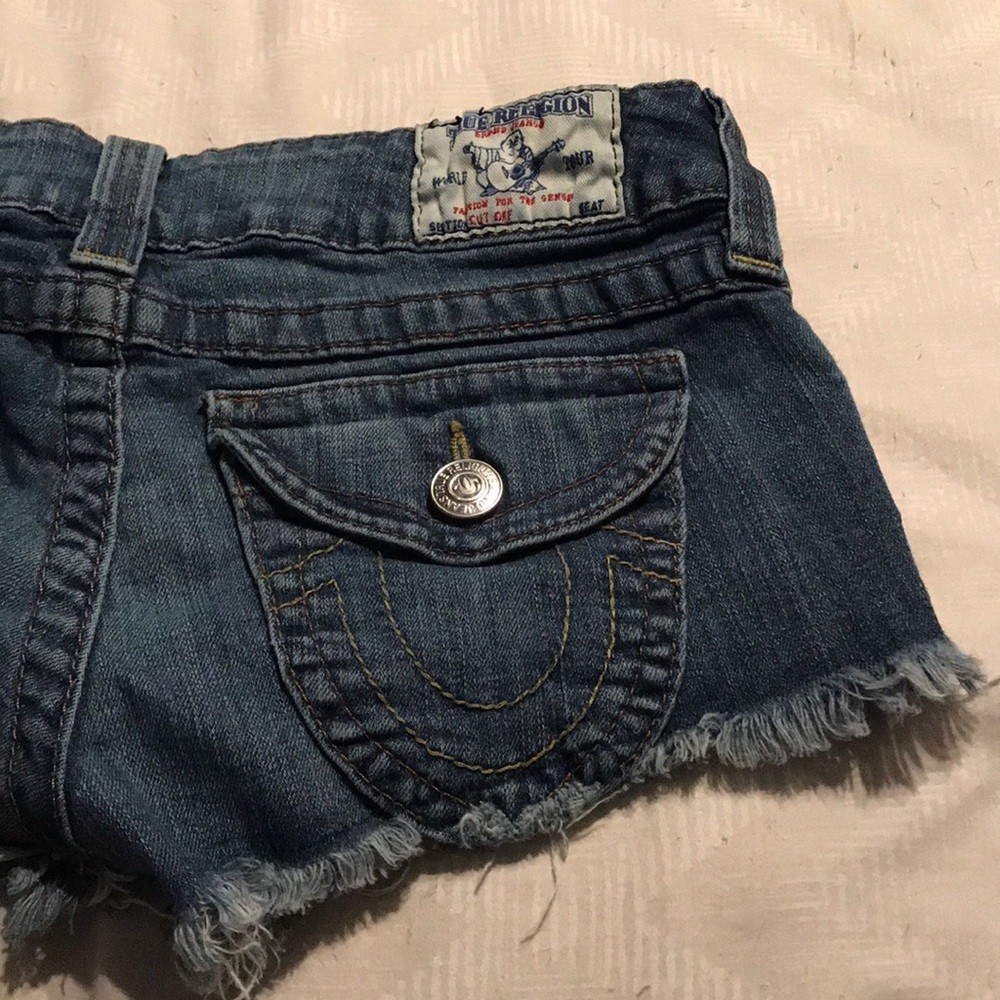 True religion Jean shorts