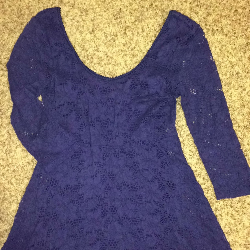 Free People Lace Mini Dress/Tunic - Small