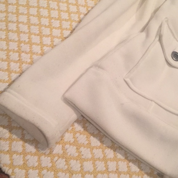 Delia's White Fleece Coat - Picture 3 of 6