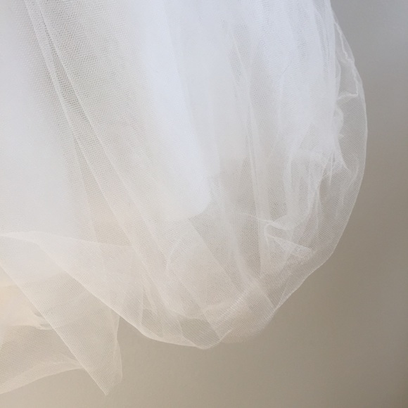 White Tulle Skirt - Picture 6 of 8