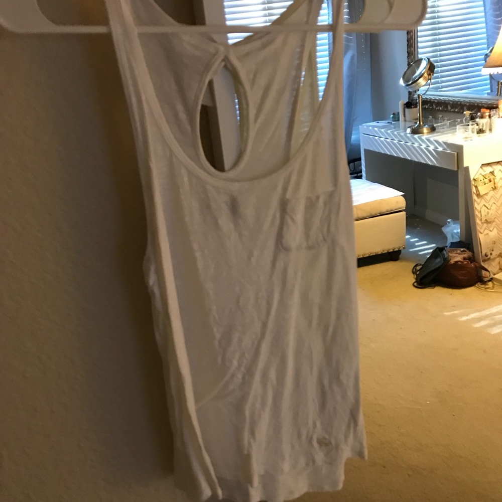 White tank top
