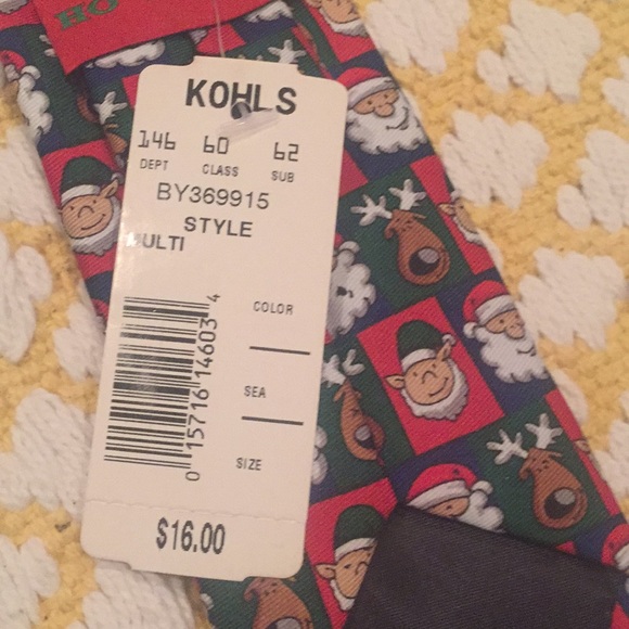 Kid's Santa Tie - Picture 3 of 3