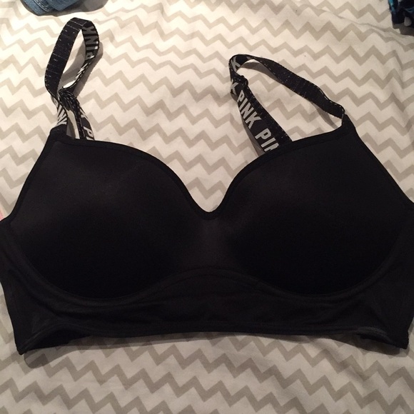 victoria secret pink push-up bra - Picture 1 of 3