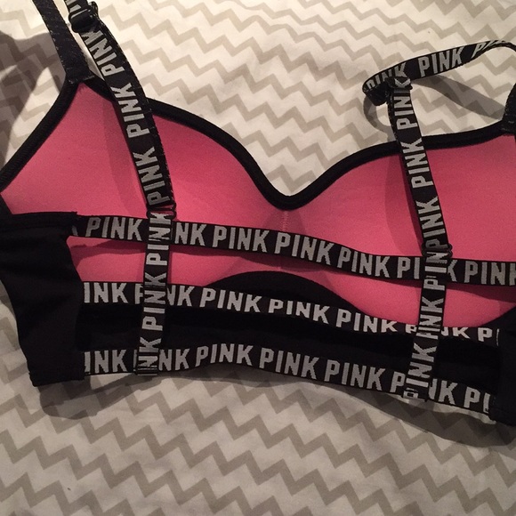 victoria secret pink push-up bra - Picture 2 of 3