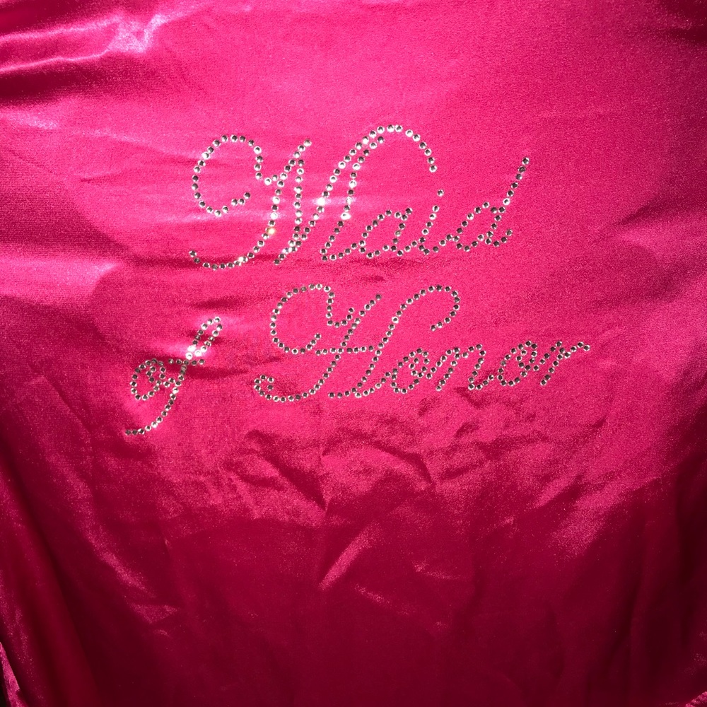 Maid of honor robe