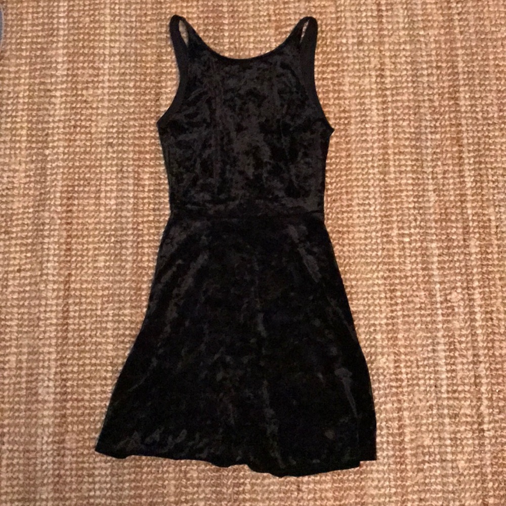 Black Velvet Dress