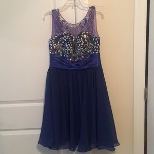 Royal Blue Formal Dress