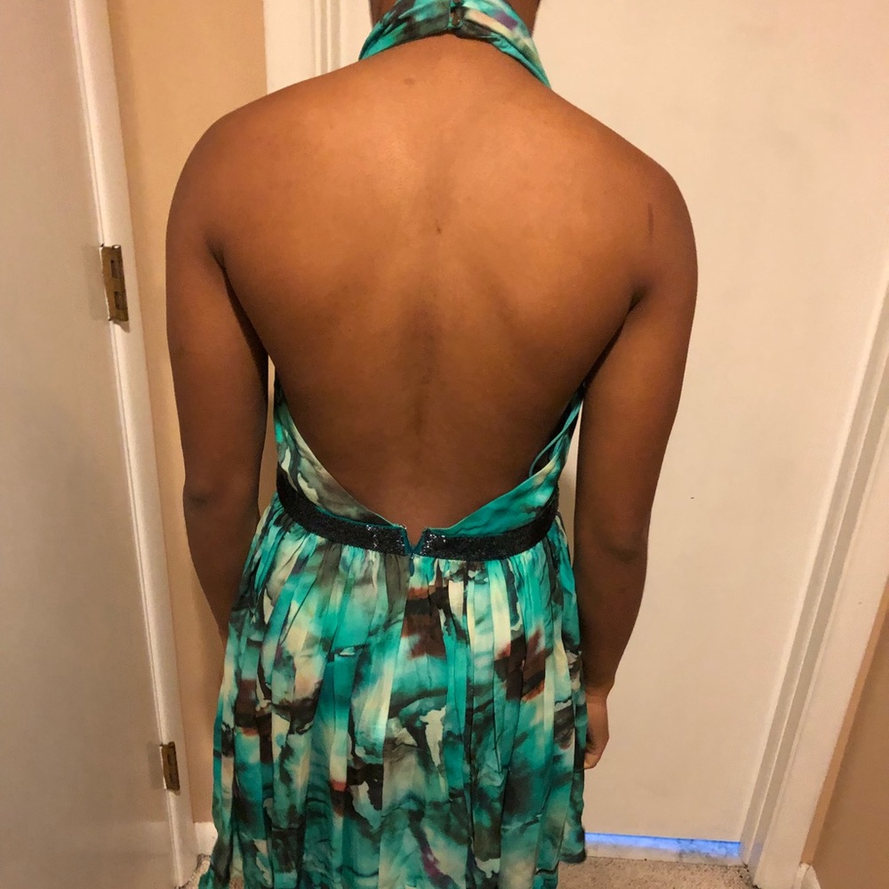 Silk halter mini